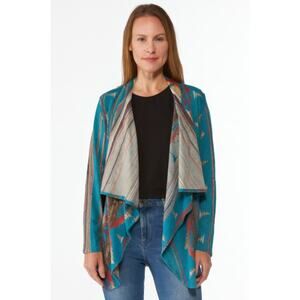 Silverado Apparel + Home SZ S Caracas Cara Open Cardigan Southwest BOHO NWT